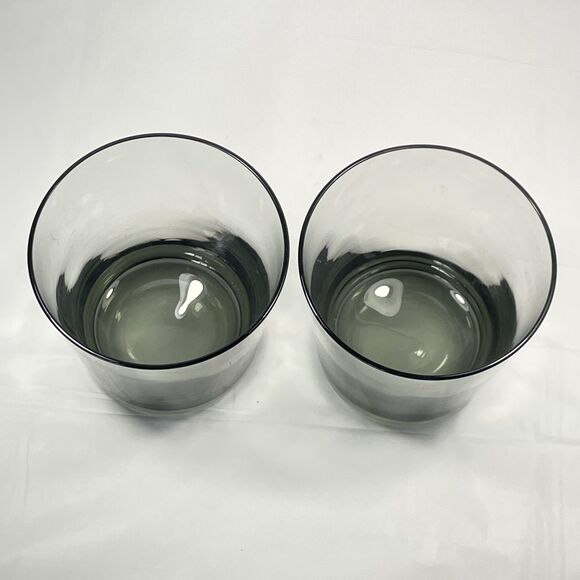 whiskey bourban glasses set of 2 black bottom 8 oz bar set gifts for drinkers - Picture 6 of 7